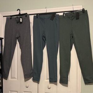 NWT Bonobos Men's Jogger Pants in Gray, Blue, and Green